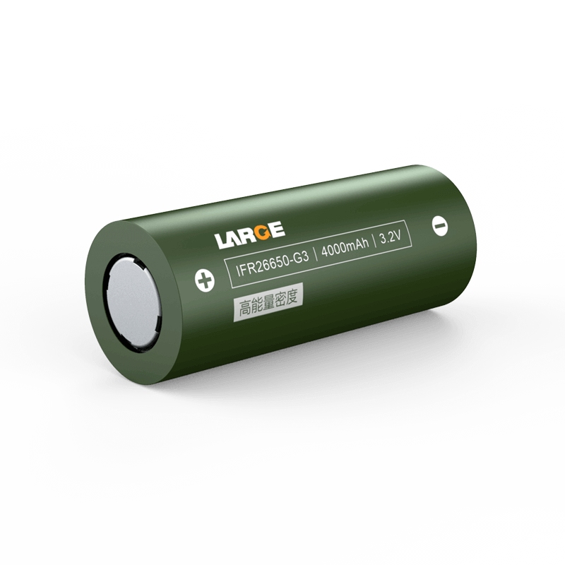 IFR26650 3.2V 4000mAh 高能量密度磷酸鐵鋰電池